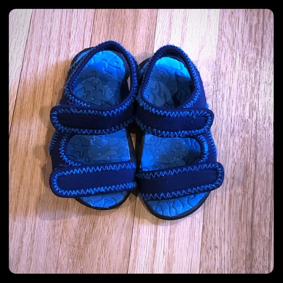 Navy Play Sandals/Water Shoes - Toddler/Baby - Picture 1 of 6